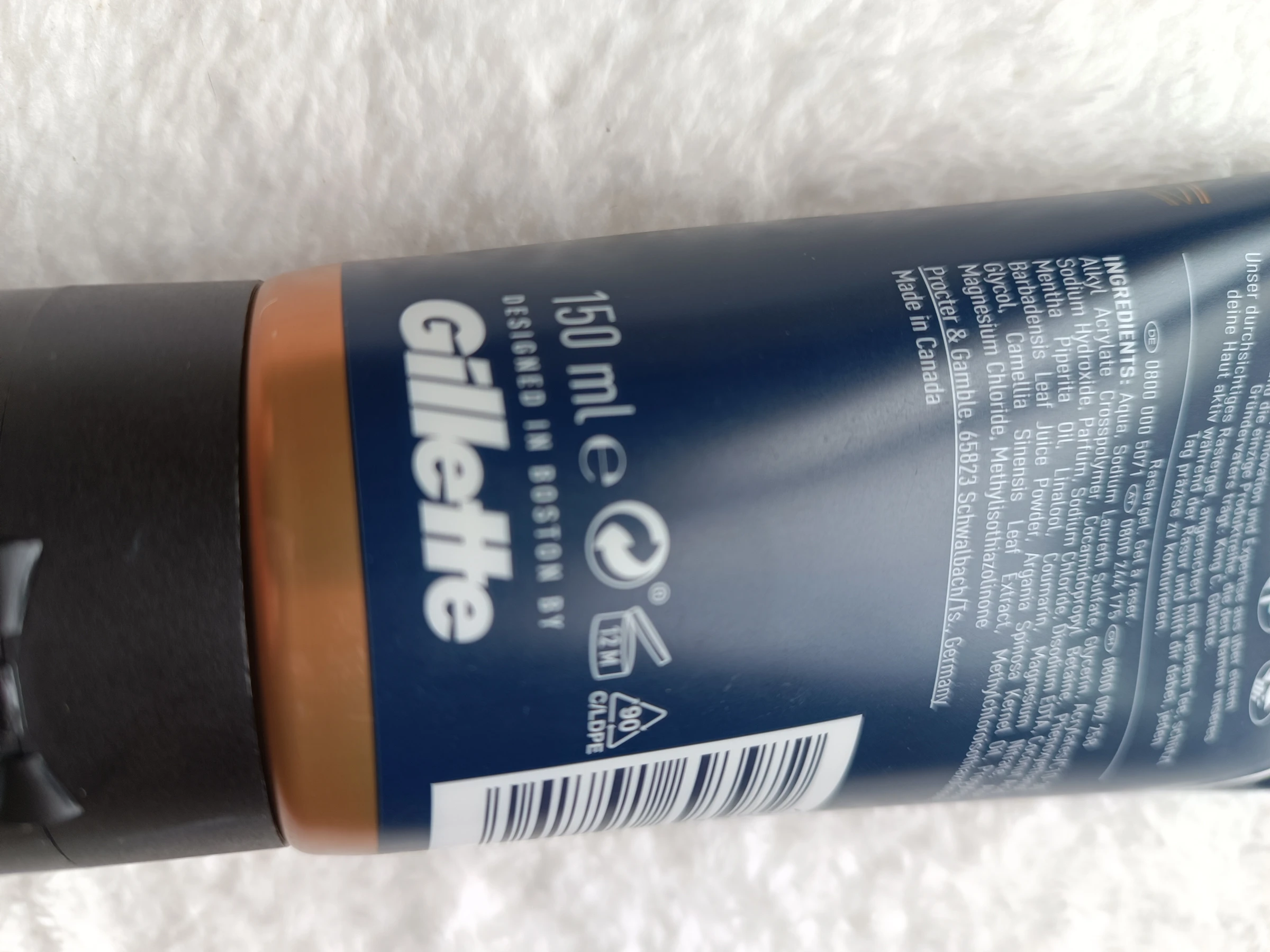 King C Gillette gel de afeitar transparente – photo 3